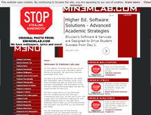 Tablet Screenshot of eminemlab.com